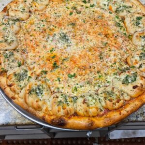 Garlic Knot Pie