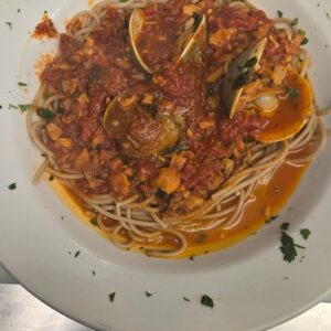 Linguini Red Clam Sauce