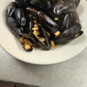 Mussels Garlic Oil